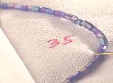 royal blue 2-cut tube purple sheen